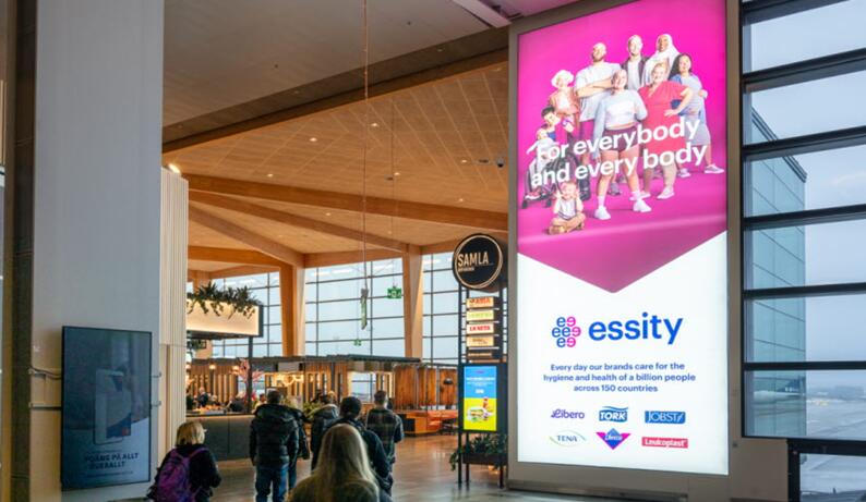 瑞典機(jī)場(chǎng)廣告