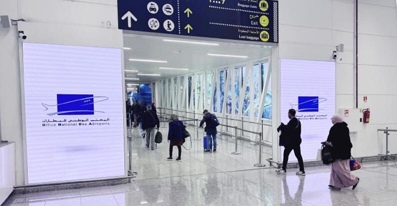 摩洛哥機(jī)場(chǎng)廣告